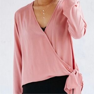 NWT Urban Outfitters Kimchi Blue Wrap Blouse